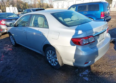 2013 Toyota Corolla Le из США, поврежденный, VIN 2T1BU4EE0DC009933